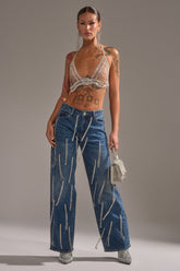 DRIPPED OUT RELAXED DENIM