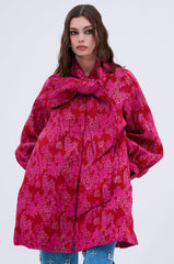 AMALIA TIE NECK TRENCH