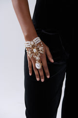 CHERRY ON TOP HAND ARMOR BRACELET