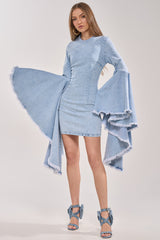 DAYDREAMER DENIM MINI DRESS