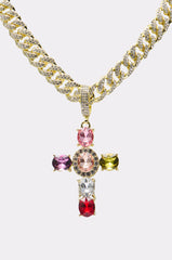 DOLCE VITA CROSS STATEMENT CHAIN