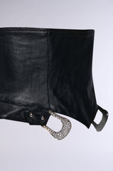BUCKLE UP PU BELT