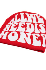 ALL WE NEED IS MONEY BEANIE