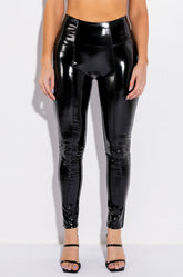 AMMO FAUX PATENT LEATHER LEGGINGS