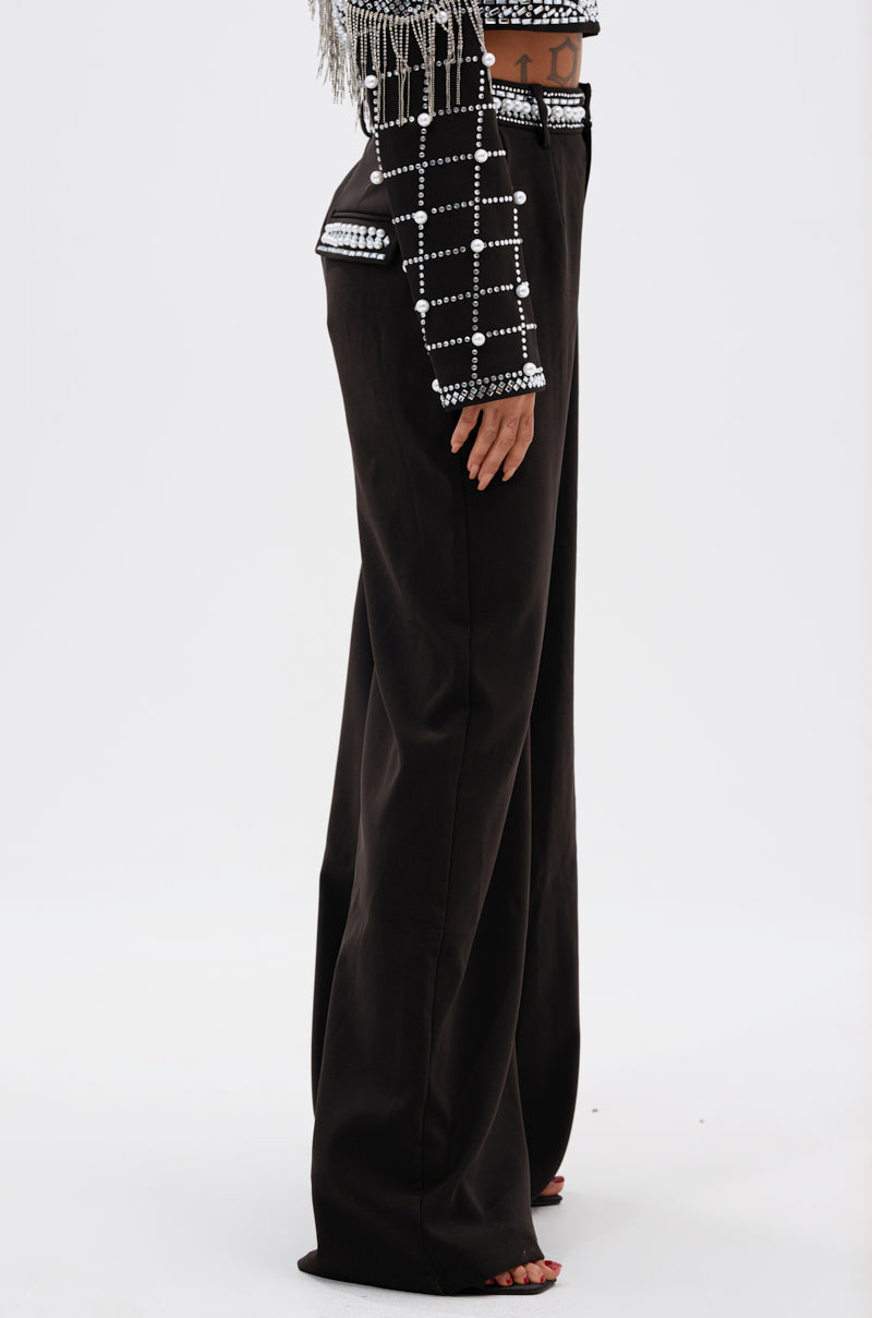 DIRTY MARTINI EMBELLISHED TROUSER