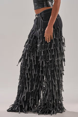 CRAZY FOR YOU FRINGE DENIM
