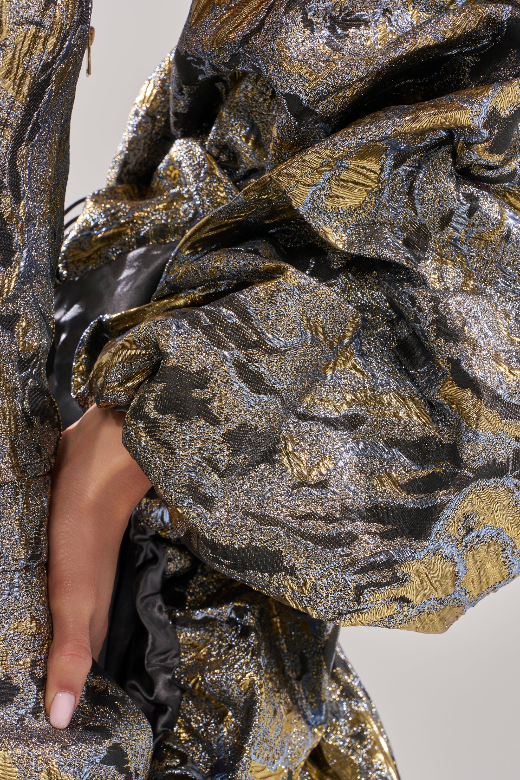 AMINA BROCADE SHRUG