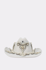 BOUJEE PEARL COWBOY HAT
