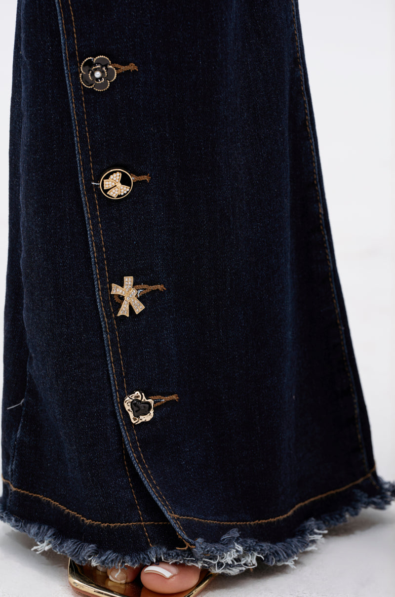 AUDREY FLARE DENIM PANT