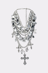 CROSS ME METAL NECKLACE