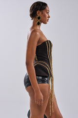 CHAINED DOWN CORSET