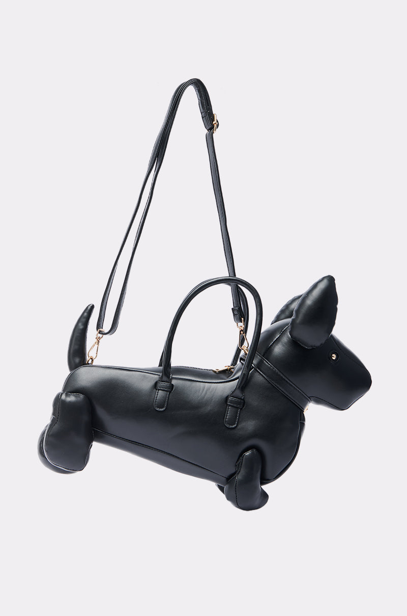 BARK BACK PU DOG PURSE