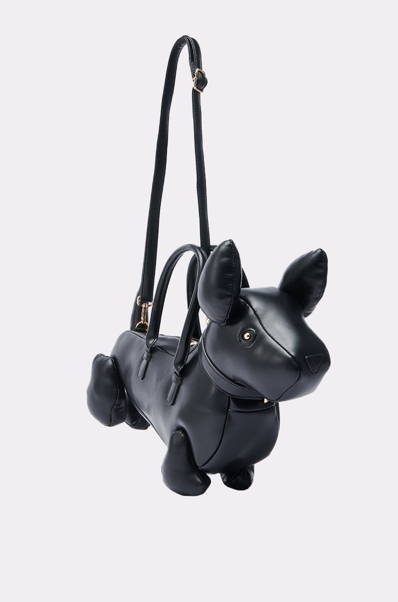 BARK BACK PU DOG PURSE