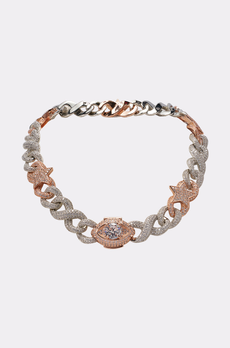 BITE ME ICED CZ CHAIN