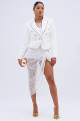 CARLOTTA TWEED BLAZER