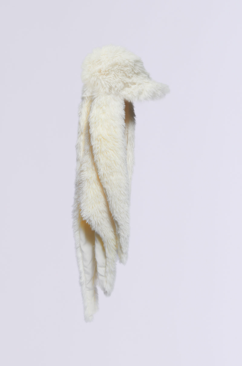 AT THE SHOW FAUX FUR SNAPBACK