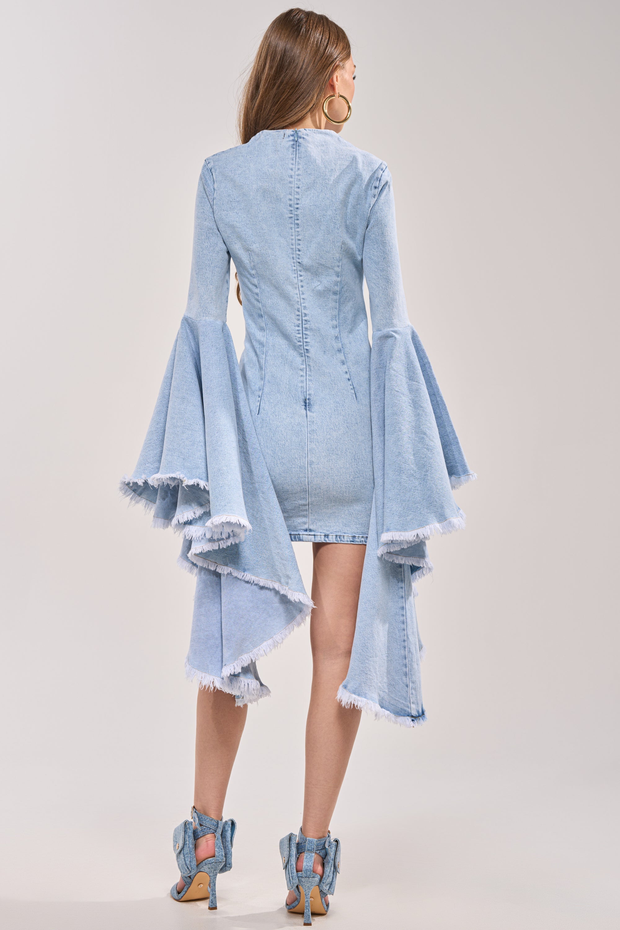 DAYDREAMER DENIM MINI DRESS