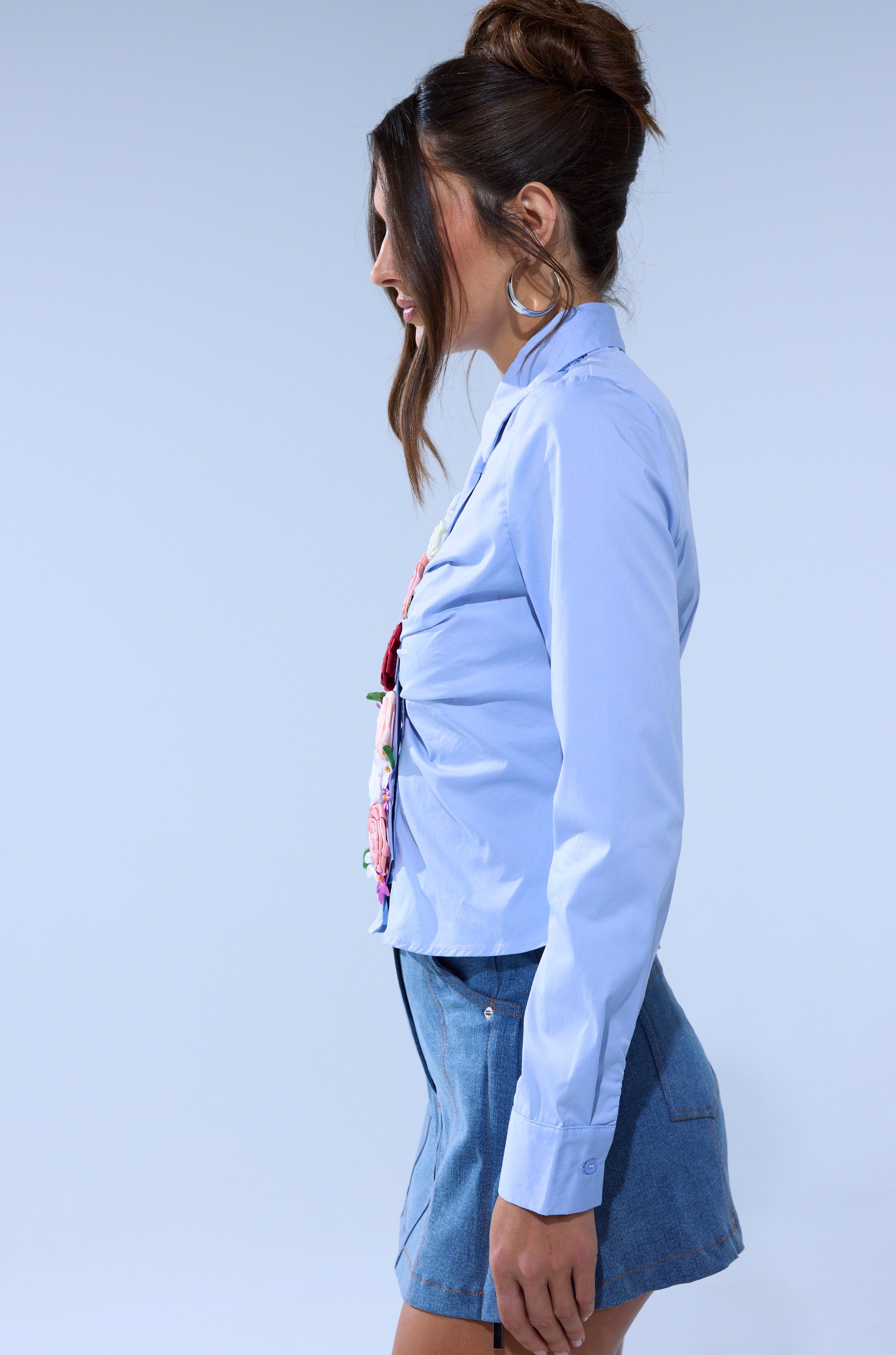 BOUQUET BUTTON DOWN SHIRT