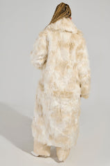 BANKS FAUX FUR COAT