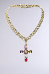 DOLCE VITA CROSS STATEMENT CHAIN