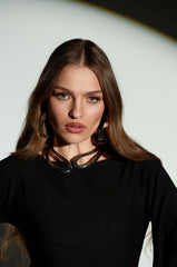 ASH ABSTRACT NECKLACE