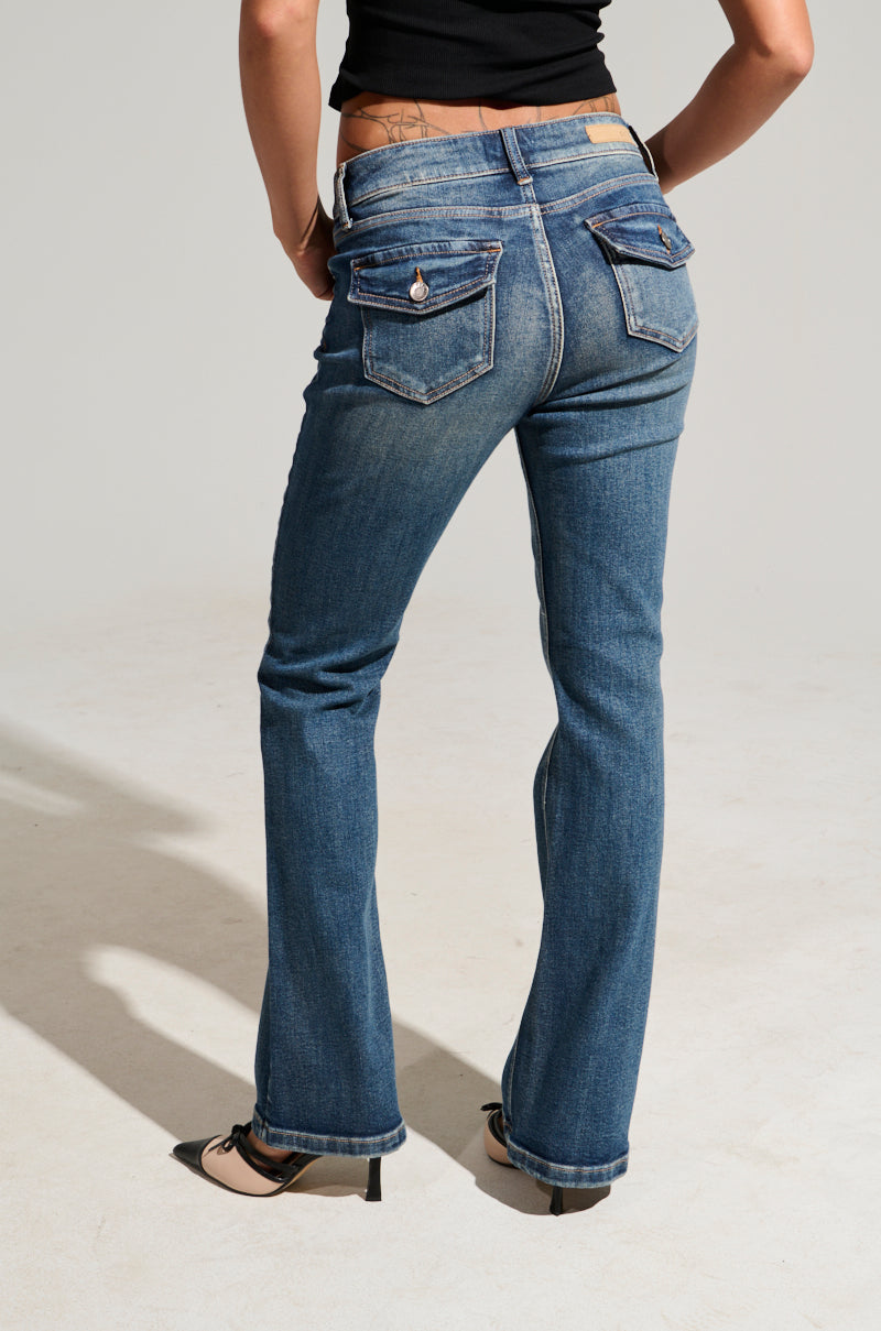 BRINGING IT BACK FLARE DENIM