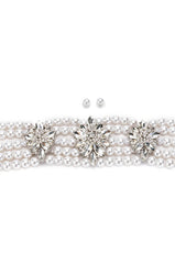 ANTOINETTE LAYERED PEARL CHOKER