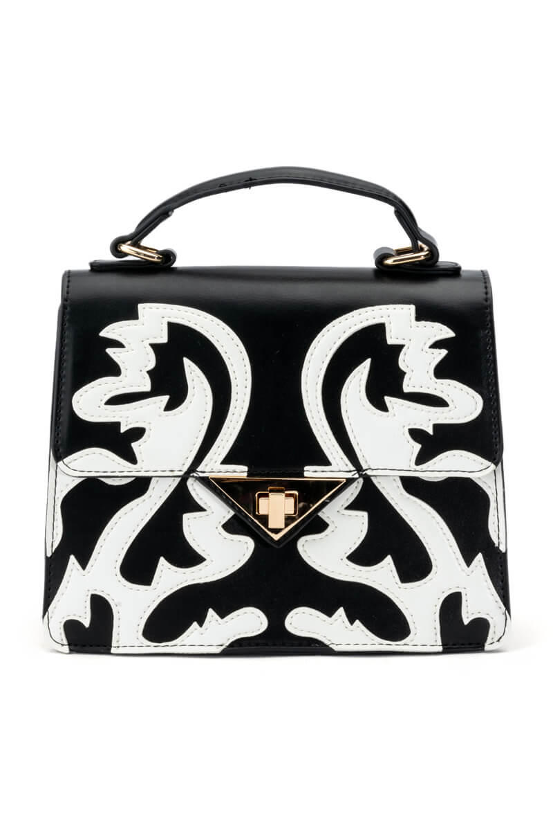 ARIZONA BLACK WESTERN PURSE