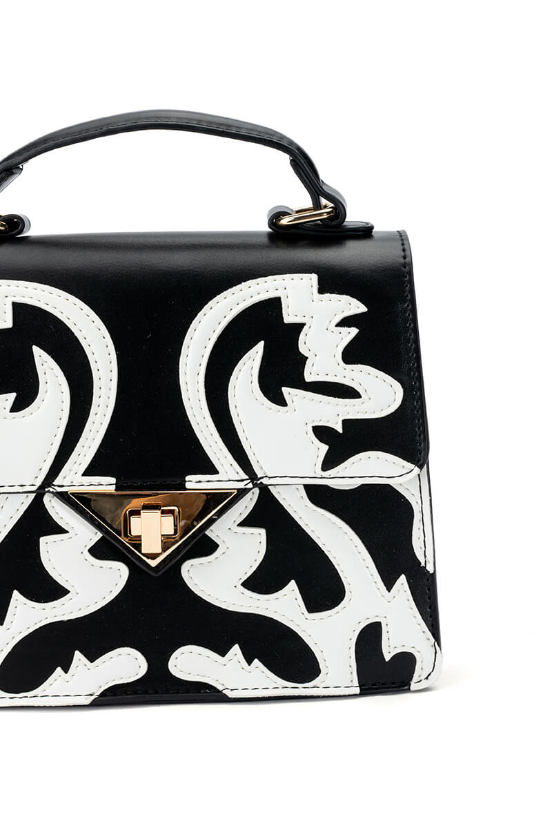 ARIZONA BLACK WESTERN PURSE