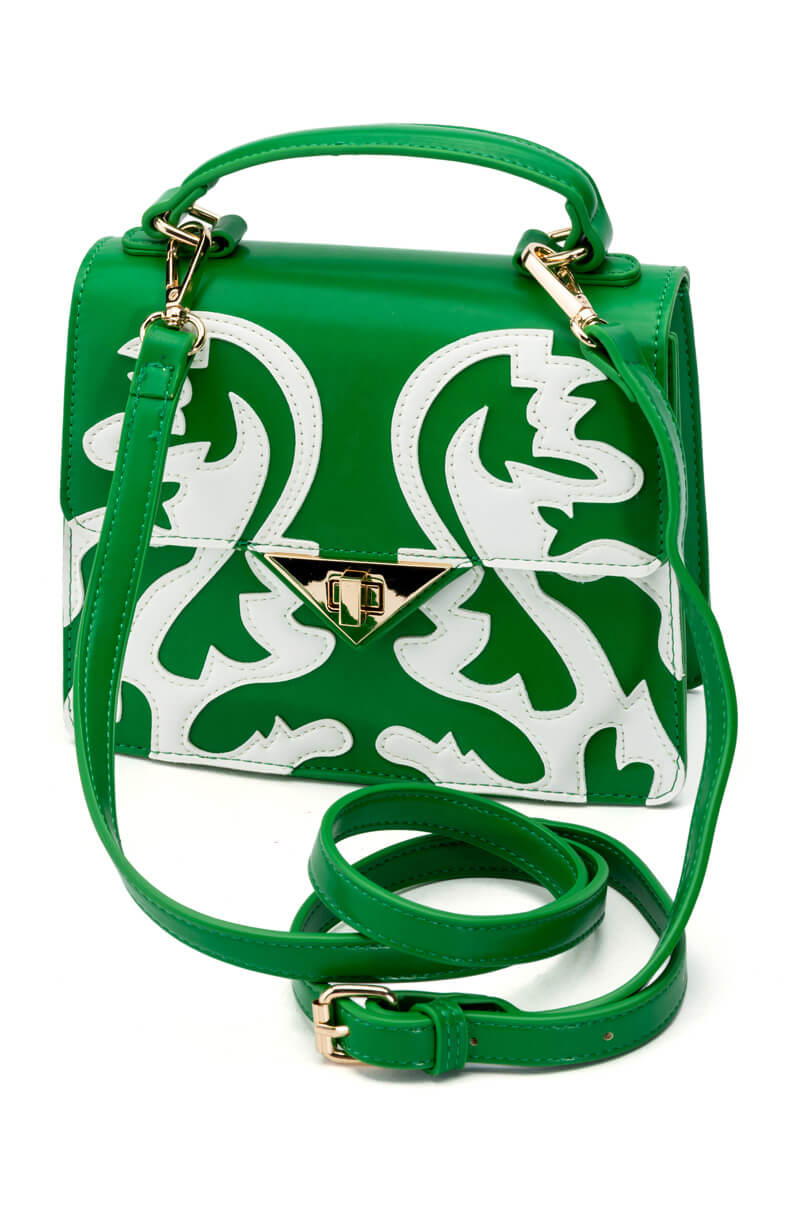 ARIZONA GREEN WESTERN PURSE