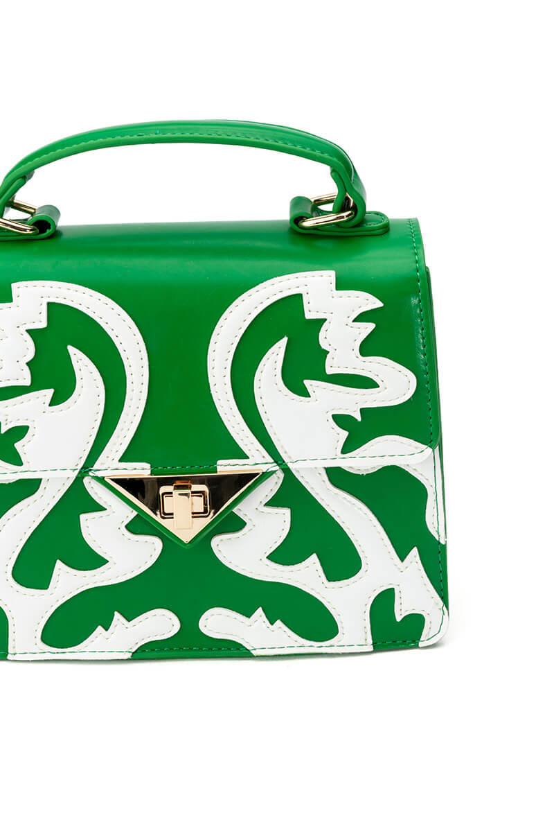 ARIZONA GREEN WESTERN PURSE