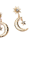 ASTRO GIRL EMBELLISHED EARRINGS