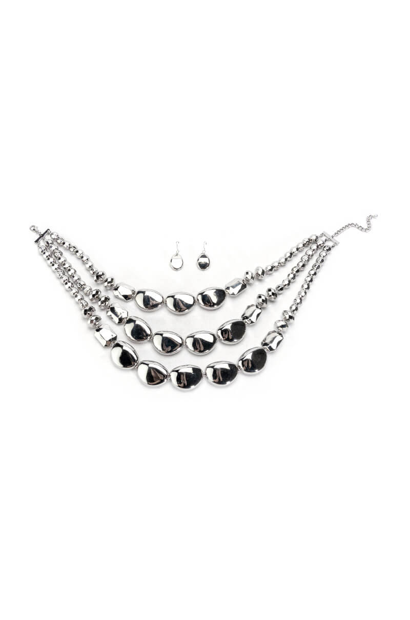 AU NATURALE LAYERED NECKLACE