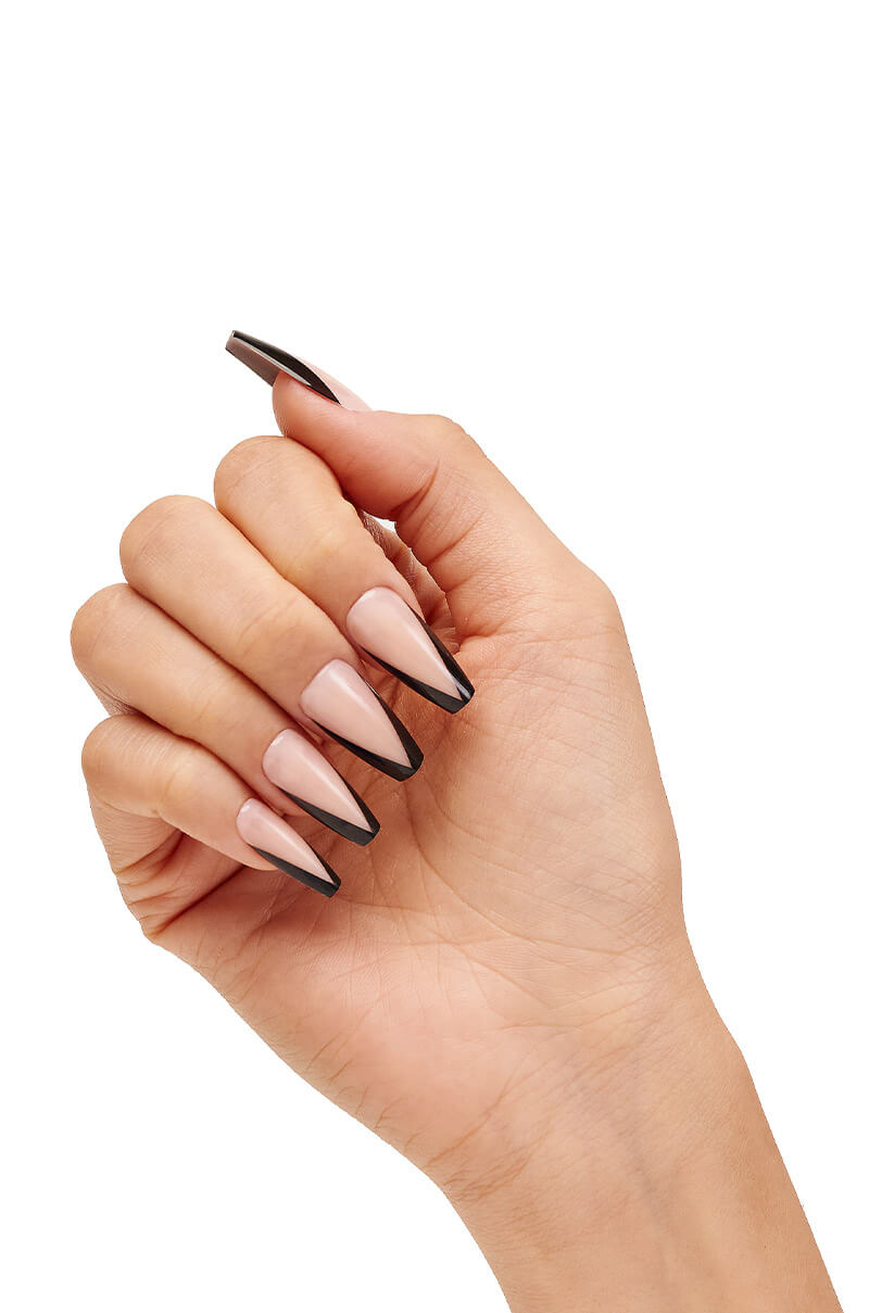 AYLA MEDIUM COFFIN LUXURY PRESS ON NAILS