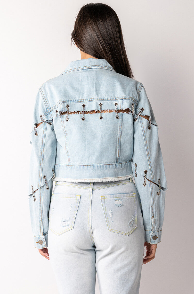 CHAIN GAME DENIM JACKET
