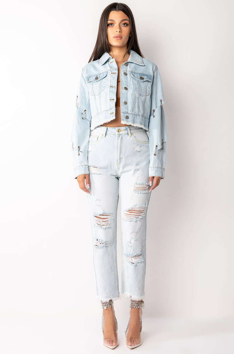 CHAIN GAME DENIM JACKET
