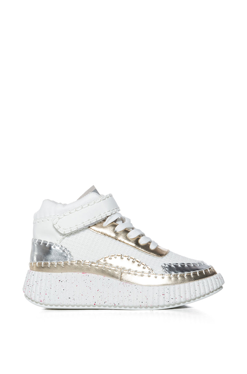 AZALEA WANG FANTASTIQUE WHITE SNEAKER