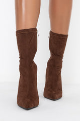 AZALEA WANG YOURE IN THE MOOD FOR A DANCE BOOTIE IN BROWN