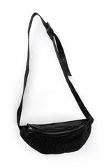 AZURE BLACK FANNY PACK