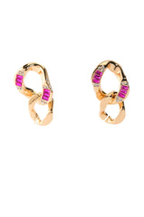 BABY BAGUETTE EARRING