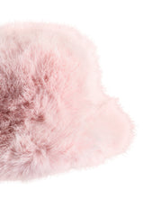 BABY IT'S COLD OUTSIDE FAUX FUR BUCKET HAT