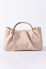 BAD HABITS BEIGE PURSE