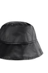 BASIC BLACK PU HAT