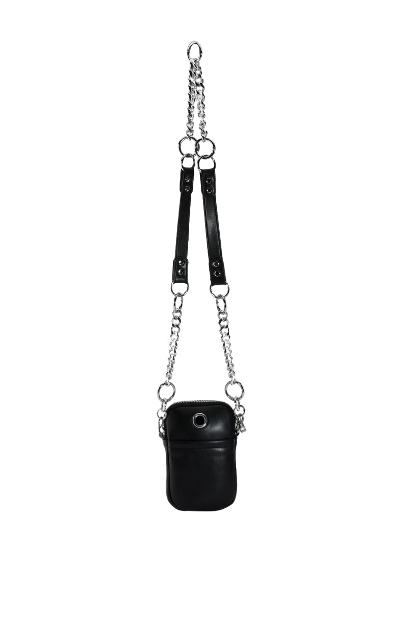 BEAR DOWN PURSE IN BLACK