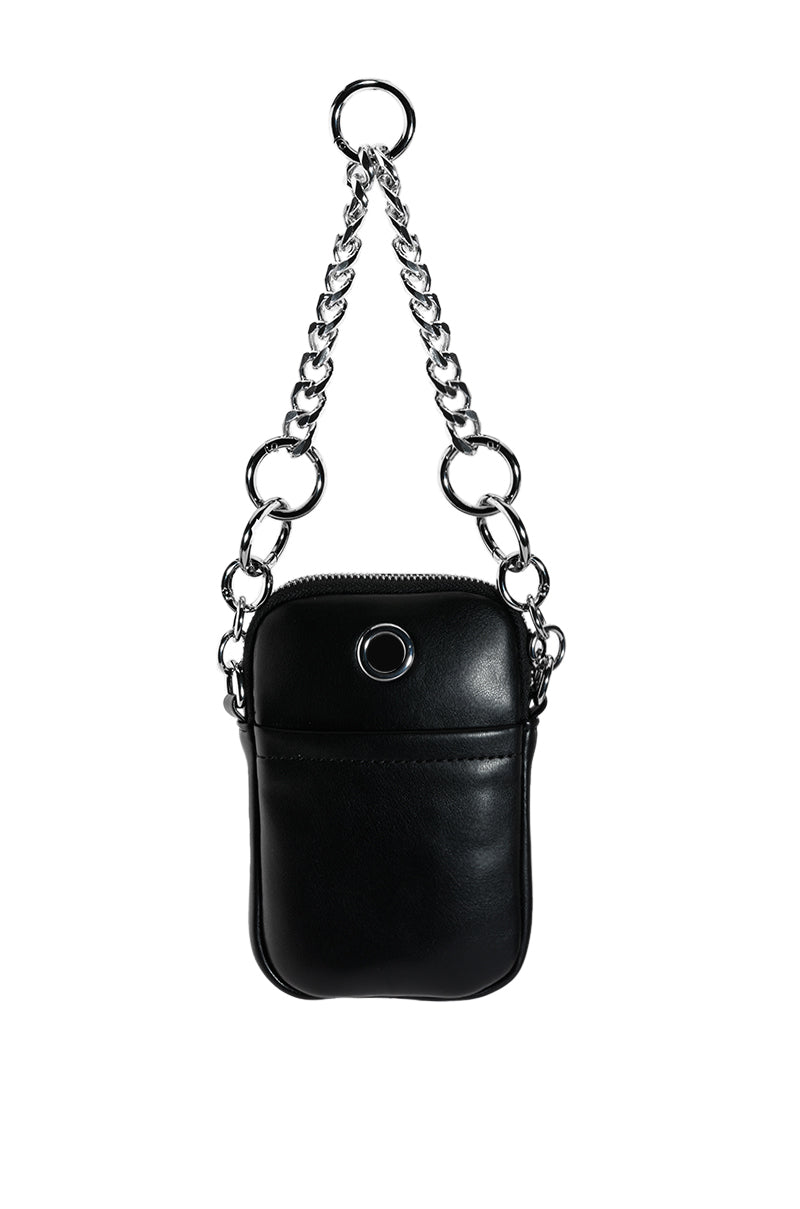 BEAR DOWN PURSE IN BLACK