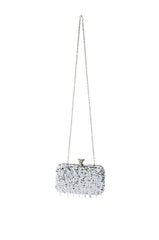 BELLE OF THE BALL EMBELLISHED CLUTCH