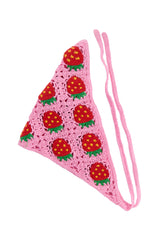 BERRY NICE CROCHET HAIR SCARF