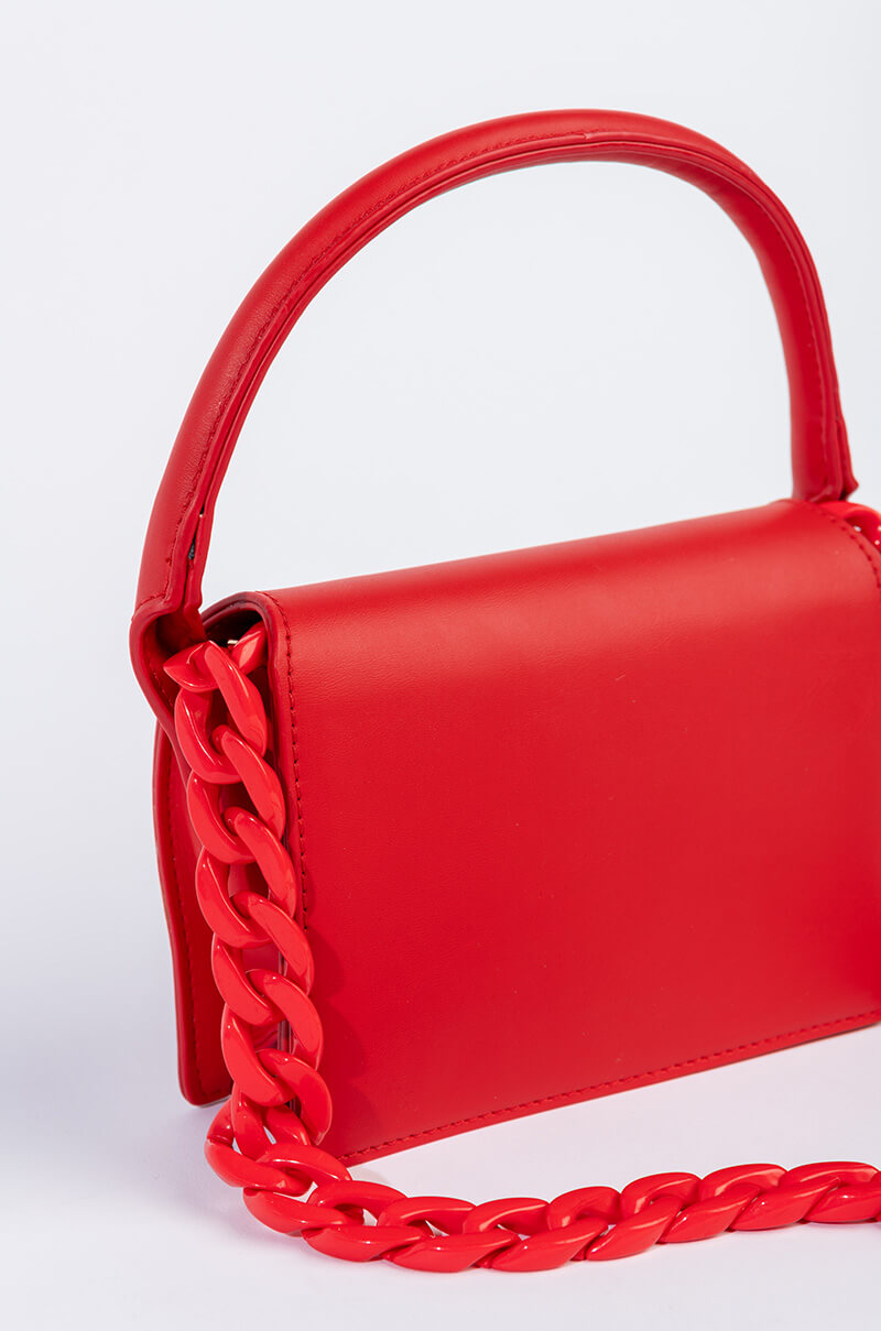 BEST FRIEND ACRYLIC CHAIN PURSE