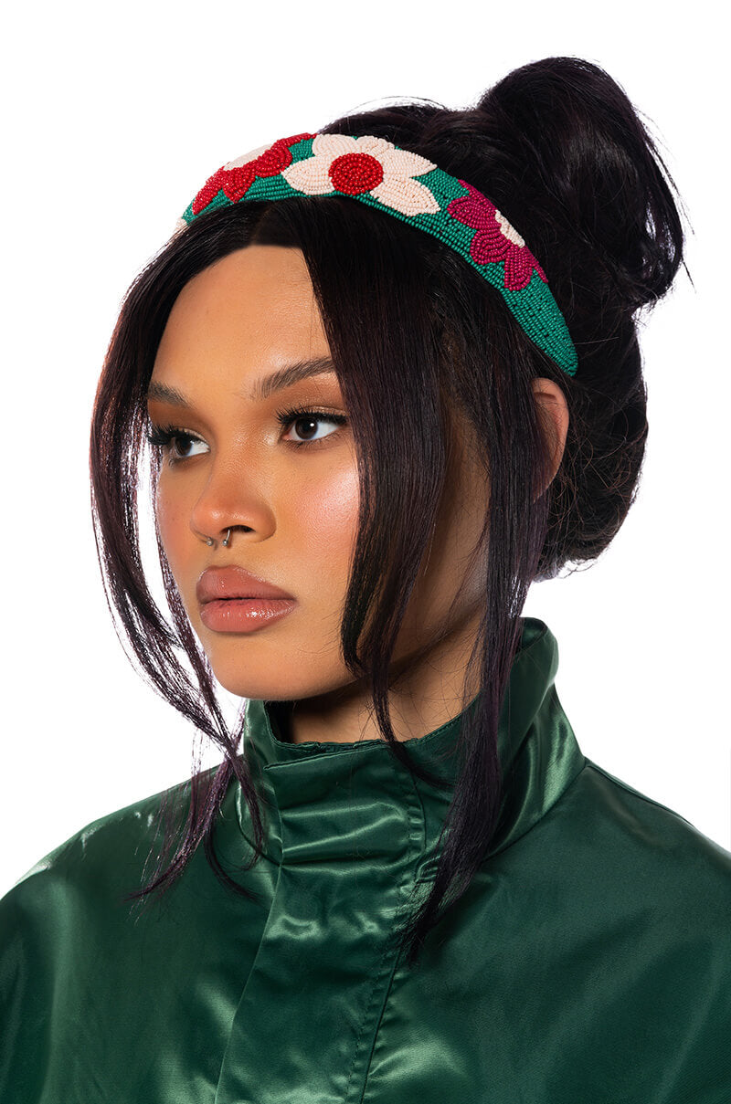 BIA BEADED HEADBAND