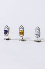 BIG GEM FINGER ARMOR RING SET